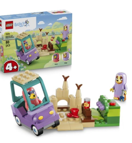 Конструктор LEGO Bluey «Бабусі» з Бінго та Блуї (11216)