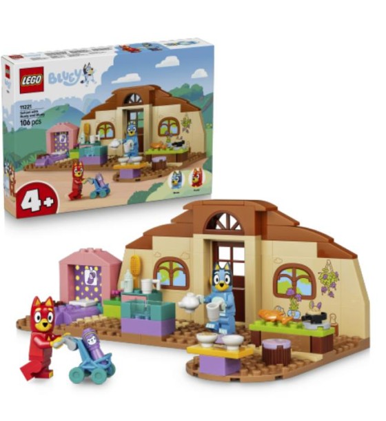 Конструктор LEGO Bluey Школа з Расті та Блуї (11221)