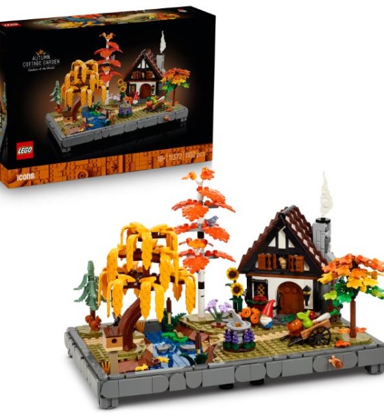 Конструктор LEGO Icons Осінній котеджний сад (11372)