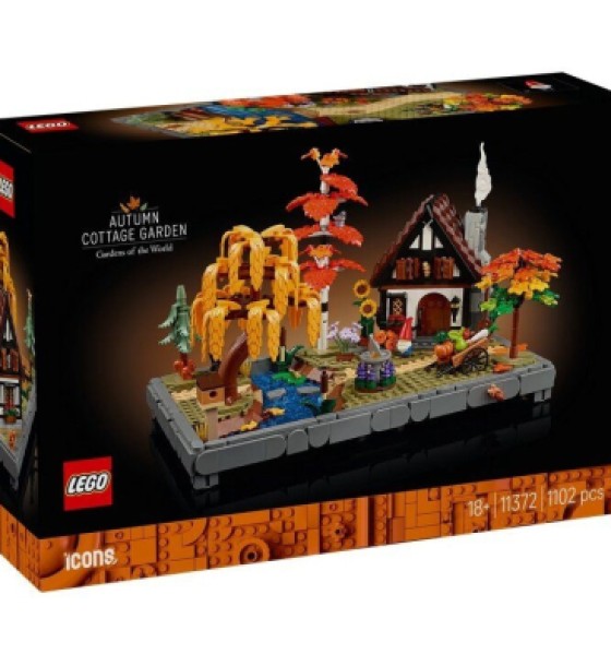 Конструктор LEGO Icons Осінній котеджний сад (11372)