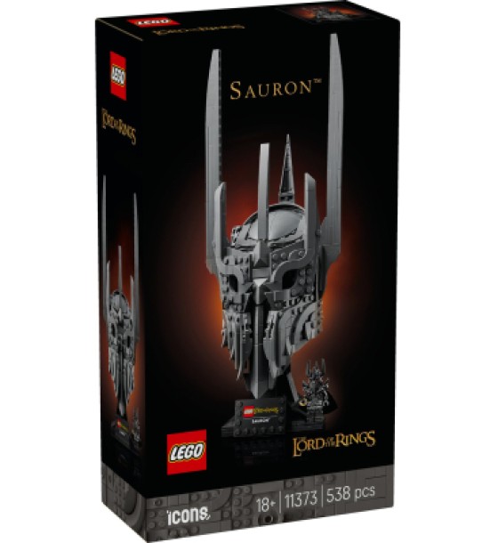 Конструктор LEGO Icons Володар перснів: шолом Саурона (11373)