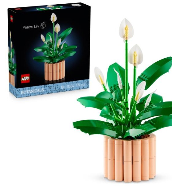 Конструктор LEGO Botanicals Спатифілум (11504)