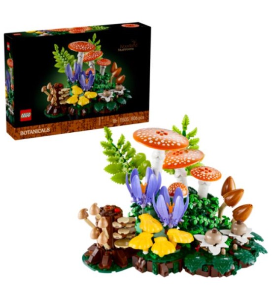 Конструктор LEGO Botanicals Лісові гриби (11505)