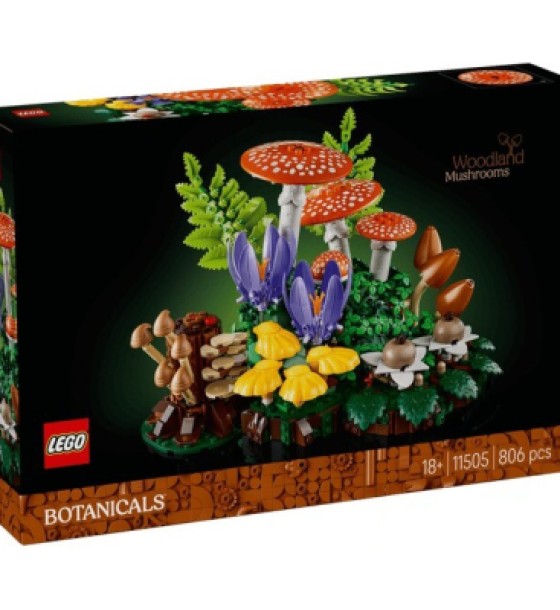 Конструктор LEGO Botanicals Лісові гриби (11505)