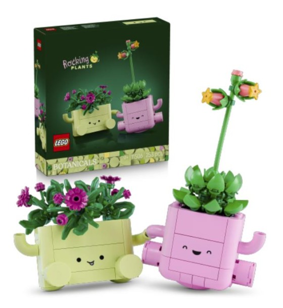 Конструктор LEGO Botanicals Рослини, що гойдаються (11506)