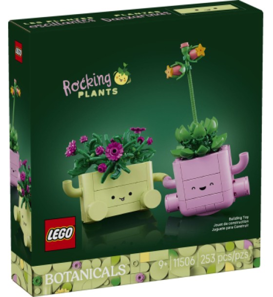 Конструктор LEGO Botanicals Рослини, що гойдаються (11506)