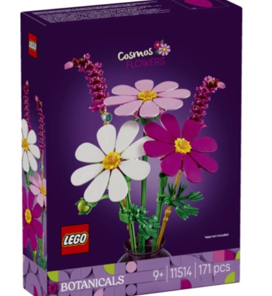 Конструктор LEGO Botanicals Квіти космеї (11514)