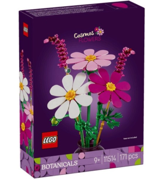 Конструктор LEGO Botanicals Квіти космеї (11514)