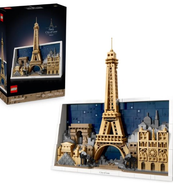 Конструктор LEGO Architecture Париж — місто кохання (21064)