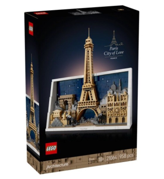 Конструктор LEGO Architecture Париж — місто кохання (21064)