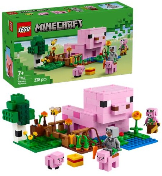 Конструктор LEGO Minecraft Будинок для поросят (21268)