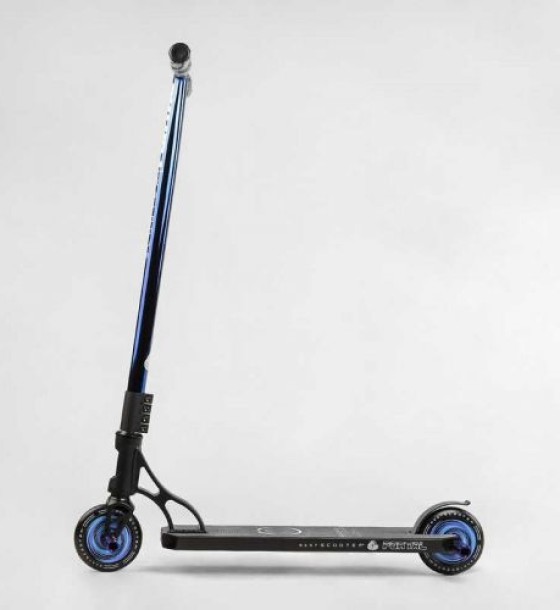 Самокат трюковий "Best Scooter. Portal" (HIC-система, ПЕГИ, алюмінієвий диск та дека, колеса PU, d=120 мм, ширина керма 58 см)