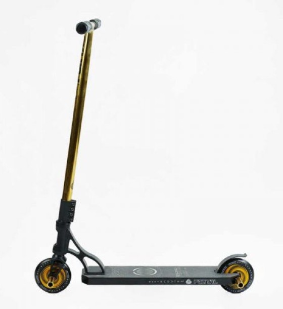 Самокат трюковий "Best Scooter.Portal" (HIC-система, ПЕГИ, алюмінієвий диск та дека, колеса PU, d=120 мм, ширина керма 58 см)