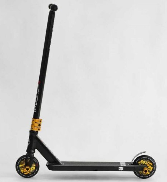 Самокат трюковий "Best Scooter. HOP" (HIC-система, ПЕГИ, алюмінієвий диск та дека, колеса PU, d=120 мм, ширина керма 58 см)