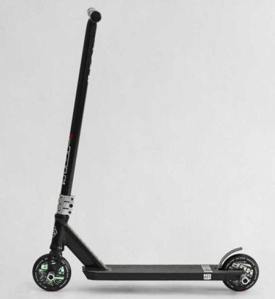 Самокат трюковий "Best Scooter. HOP" (HIC-система, ПЕГИ, алюмінієвий диск та дека, колеса PU, d=120 мм, ширина керма 58 см)