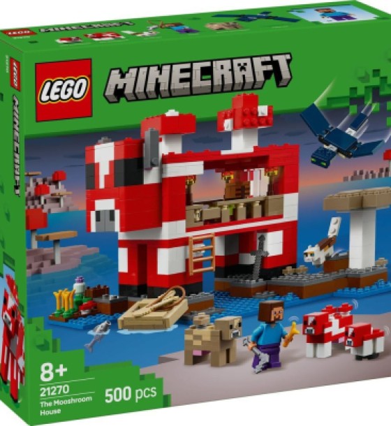 Конструктор LEGO Minecraft Грибний будинок (21270)