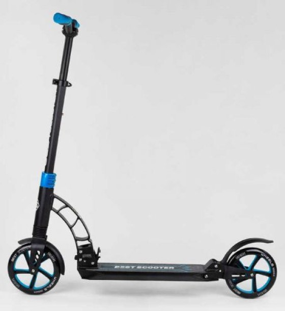 Самокат двоколісний "Best Scooter" (колеса PU, d переднього колеса 200 мм, d заднього колеса 200 мм, 2 амортизатора)