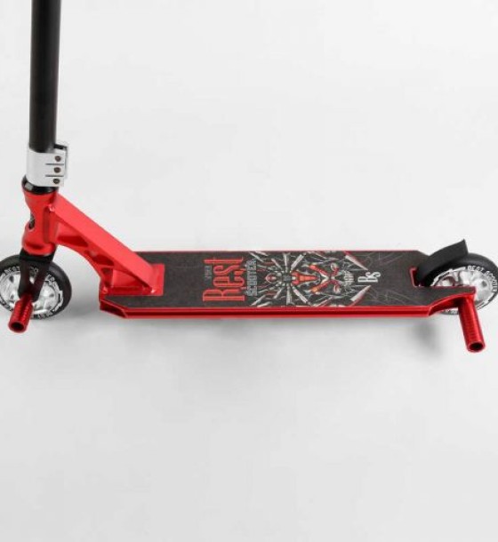 Самокат трюковий "Best Scooter" (HIC-система, ПЕГИ, алюмінієвий диск та дека, АНОДОВАНЕ ФАРБУВАННЯ, колеса PU, d = 110мм, ширина керма - 60 см)