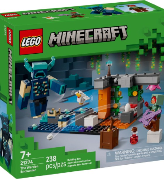Конструктор LEGO Minecraft Зустріч із Захисником (21274)