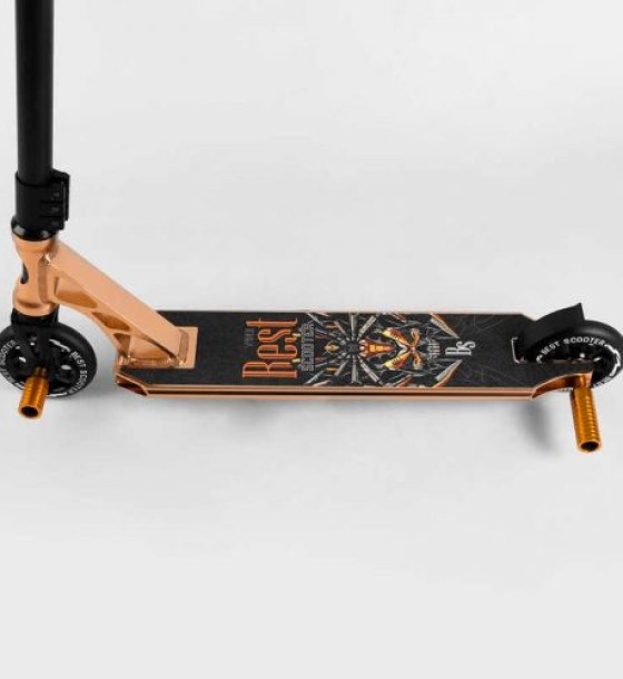 Самокат трюковий "Best Scooter" (HIC-система, ПЕГИ, алюмінієвий диск та дека, АНОДОВАНЕ ФАРБУВАННЯ, колеса PU, d = 110мм, ширина керма - 60 см)