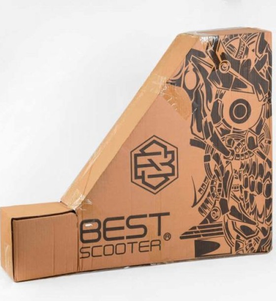 Самокат трюковий "Best Scooter" (HIC-система, Пегі, алюмінієвий диск і дека, колеса PU d-110мм, ширина керма - 52 см, висота - 83 см)
