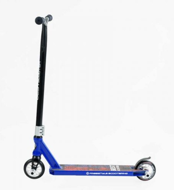 Самокат трюкових "Best Scooter" (HIC-система, ПЕГИ, алюмінієвий диск і дека, колеса PU d-110 мм, ширина керма - 52 см, висота - 83 см)