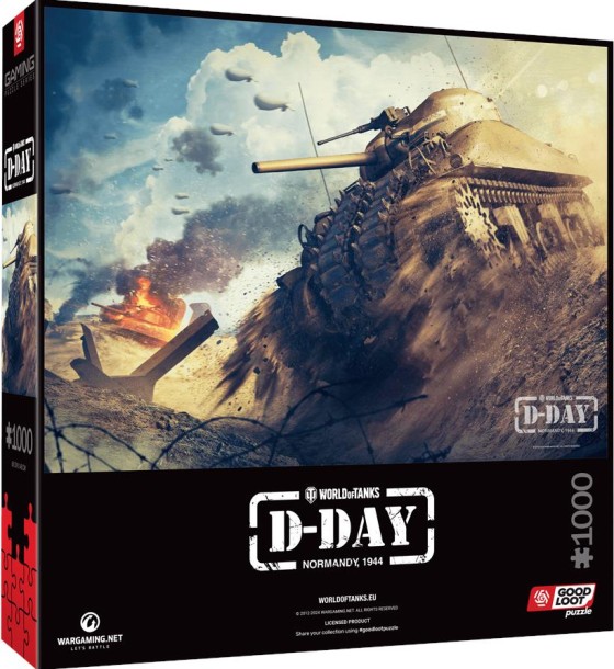 Пазл GoodLoot World of Tanks D-DAY 1000 ел. (5908305247524)