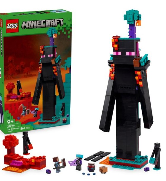 Конструктор LEGO Minecraft Вежа Ендермена (21279)