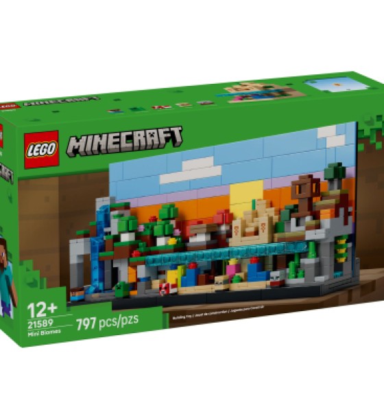Конструктор LEGO Minecraft Мінібіоми (21589)
