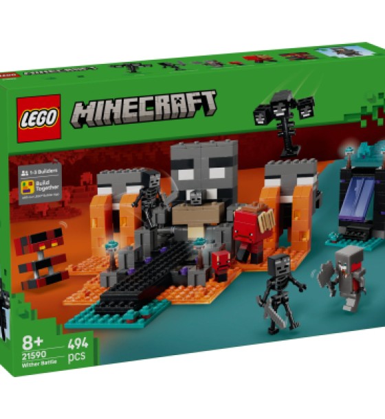 Конструктор LEGO Minecraft Битва за Візер (21590-)
