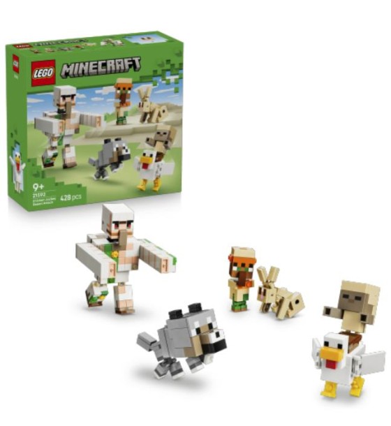 Конструктор LEGO Minecraft Курячий Жокей: атака в пустелі (21592)