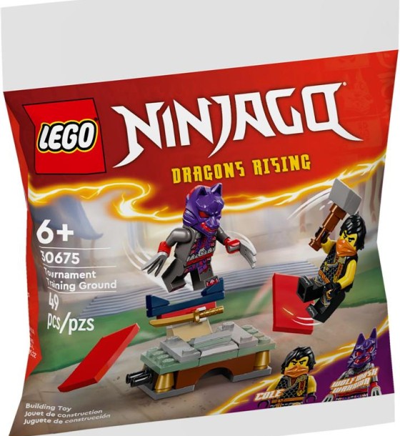 Конструктор LEGO Ninjago Тренувальна база для турніру (30675)