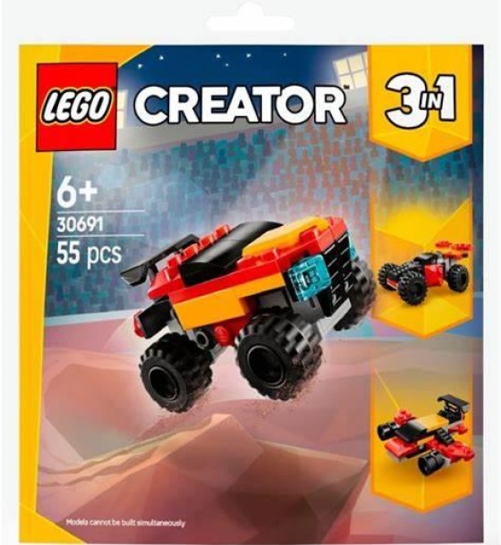 Конструктор LEGO Creator Вантажівочка-монстр з відкидним дахом (30691)