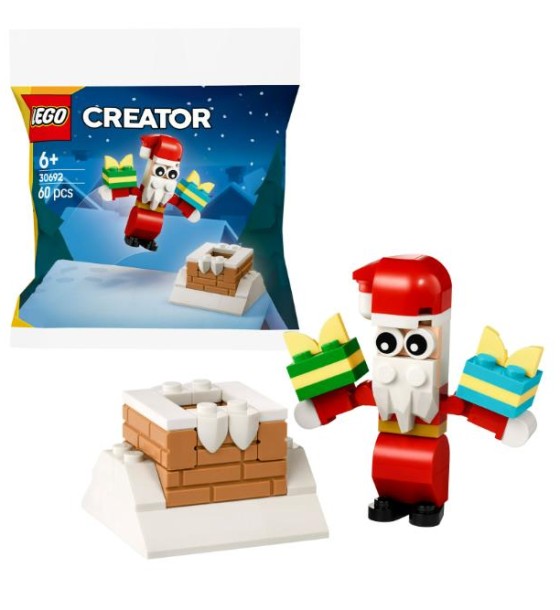 Конструктор LEGO recruitment Creator Різдвяні забави з димарем із Сантою (30692)