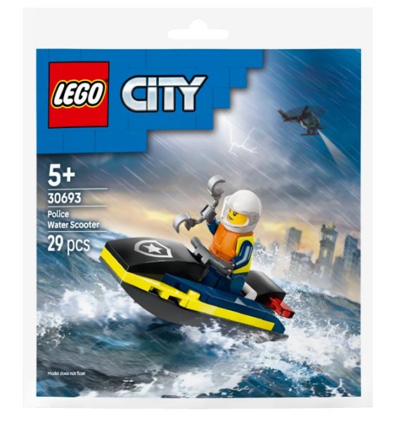 Конструктор LEGO City Поліцейський катер (30693)