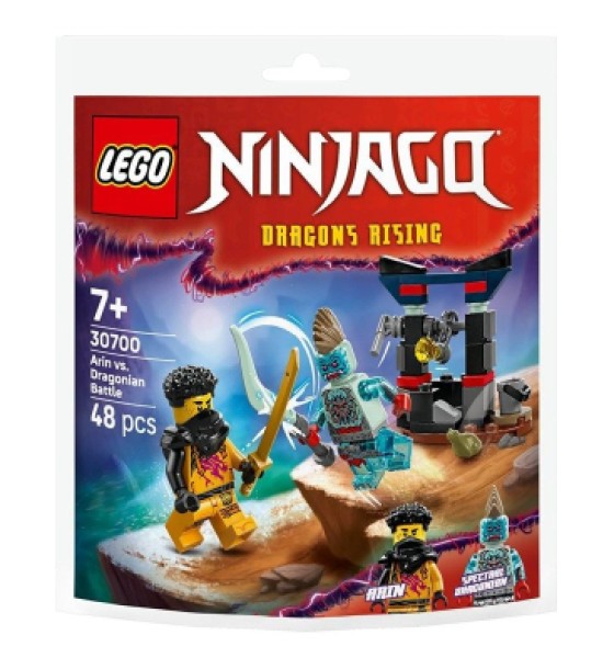 Конструктор LEGO recruitment Ninjago Арін проти Дракона: Битва (30700)