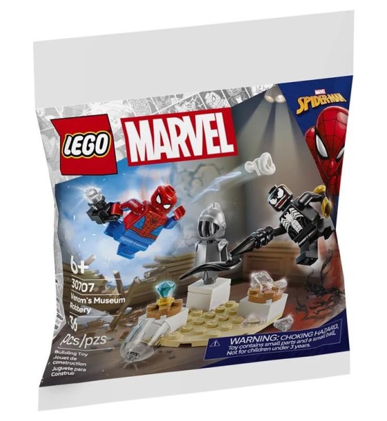Конструктор LEGO Super Heroes Пограбування музею Веномом (30707)