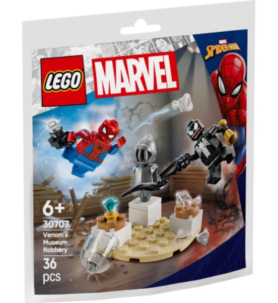 Конструктор LEGO Super Heroes Пограбування музею Веномом (30707)