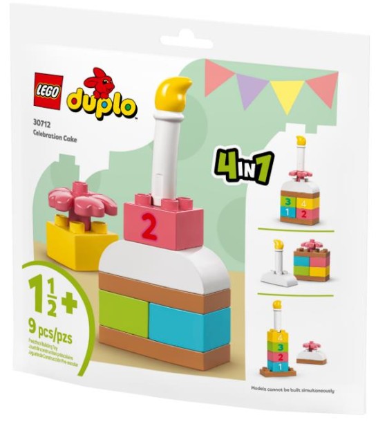 Конструктор LEGO DUPLO My First Святковий торт (30712)