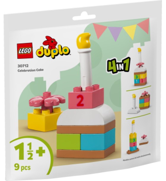Конструктор LEGO DUPLO My First Святковий торт (30712)