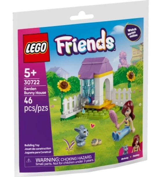 Конструктор LEGO Friends Садова хатинка для кролика (30722)