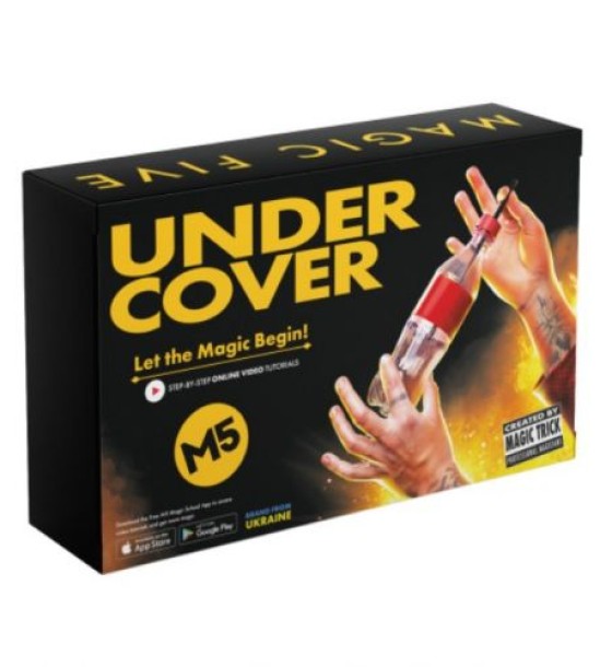 Пристрій для демонстрації фокусів і трюків в ігровій формі "Magic Five. Undercover"