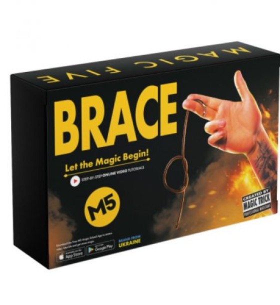 Пристрій для демонстрації фокусів і трюків в ігровій формі "Magic Five – Brace"