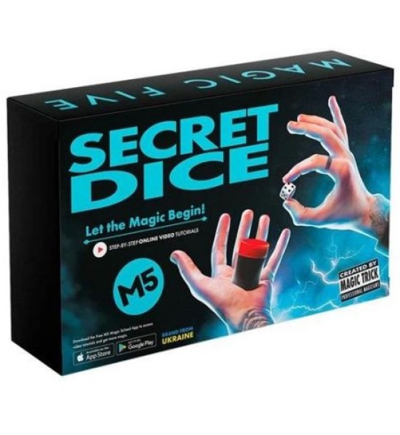 Пристрій для демонстрації фокусів і трюків в ігровій формі "Magic Five – Secret Dice"