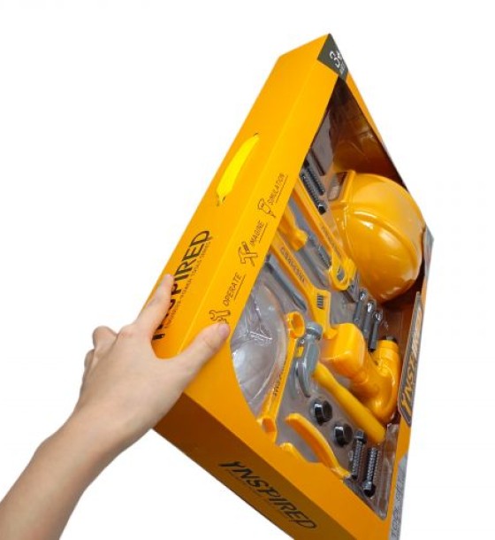Набір інструментів з каскою батар.кор.51*10*33,5