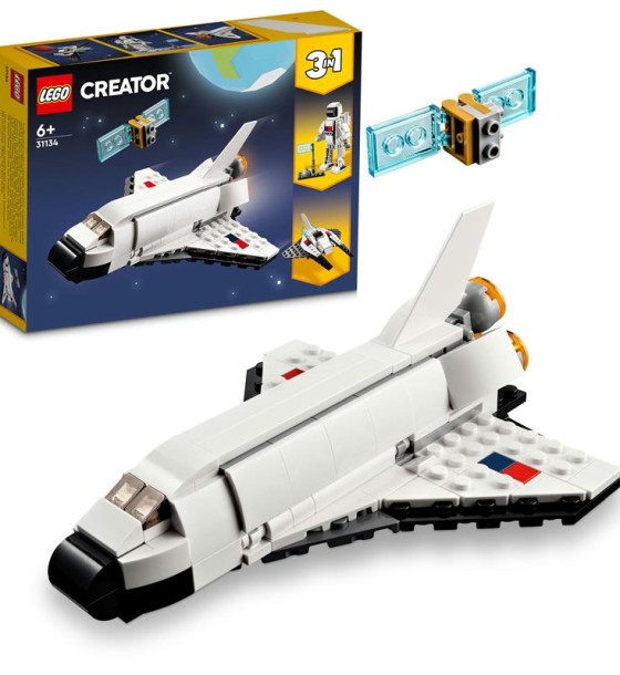 Конструктор LEGO Creator Космічний шатл 144 деталей (31134)