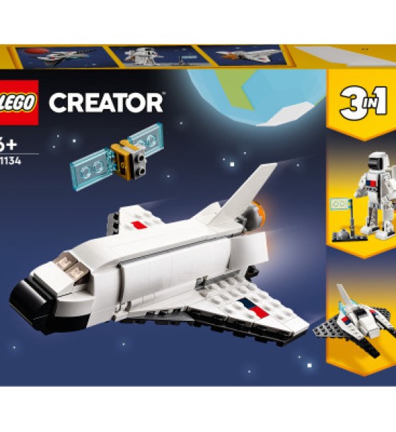 Конструктор LEGO Creator Космічний шатл 144 деталей (31134)
