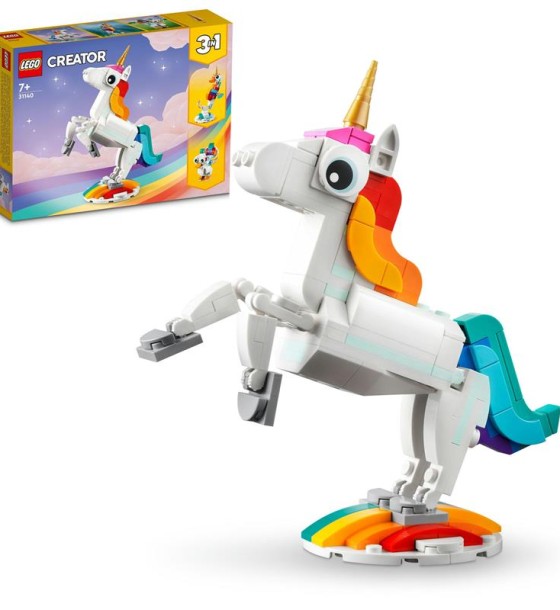 Конструктор LEGO Creator Магічний єдиноріг 145 деталей (31140)
