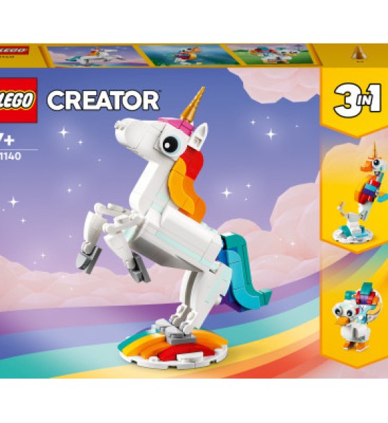 Конструктор LEGO Creator Магічний єдиноріг 145 деталей (31140)