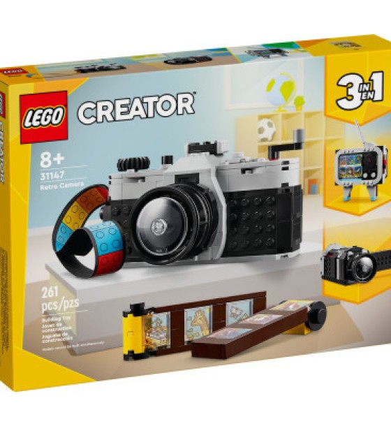 Конструктор LEGO Creator Ретро фотокамера 261 деталей (31147)